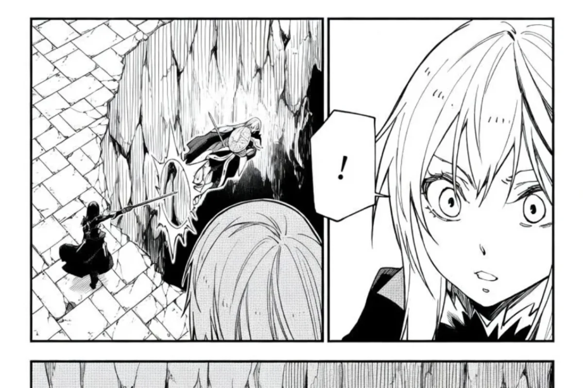 อ่าน Manga Tensei Shitara Slime Datta Ken ตอนที 147: ความตึงเครียดที่ร้อนแรง