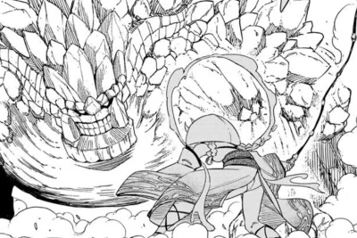 สปอยเลอร์มังงะอย่างเป็นทางการ Fairy Tail : 100 Years Quest (แฟรี่เทล ภาคเควส 100 ปี ตอนที่) บทที่ 222 RAW! ต่อต้านลูกไฟ